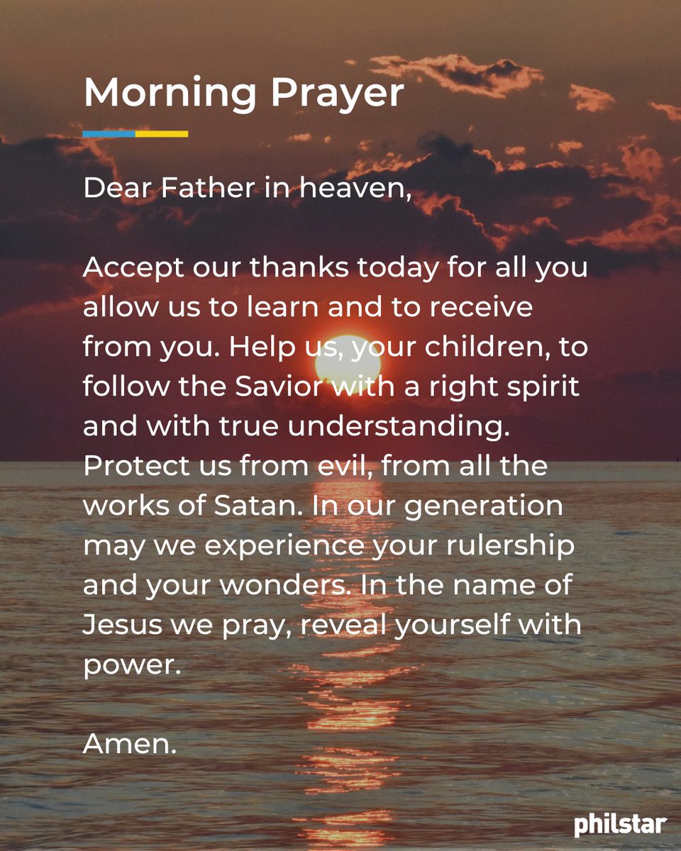 PhilstarNews's tweet photo. Lord, fill this day with peace and gratitude. 🙏 https://t.co/lsWBTqGYA0