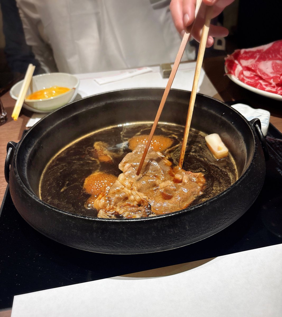 誕生日近いから木曽路奢ってもらってる🍖