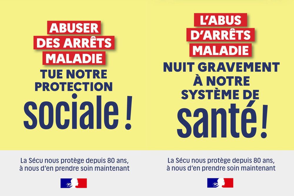 SST_Mag's tweet photo. Le gouvernement part en campagne contre les arrêts de travail abusifs...
https://t.co/DmGBXXfoXZ
Ne manquez rien de l'actu de la Santé sécurité au travail, inscrivez-vous gratuitement à notre newsletter et  abonnez-vous à SST Mag sur https://t.co/krIQM5NZUB https://t.co/N4LBeAIZa7
