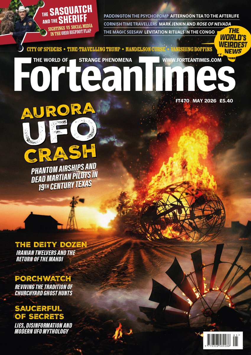 Fortean Times tweet media
