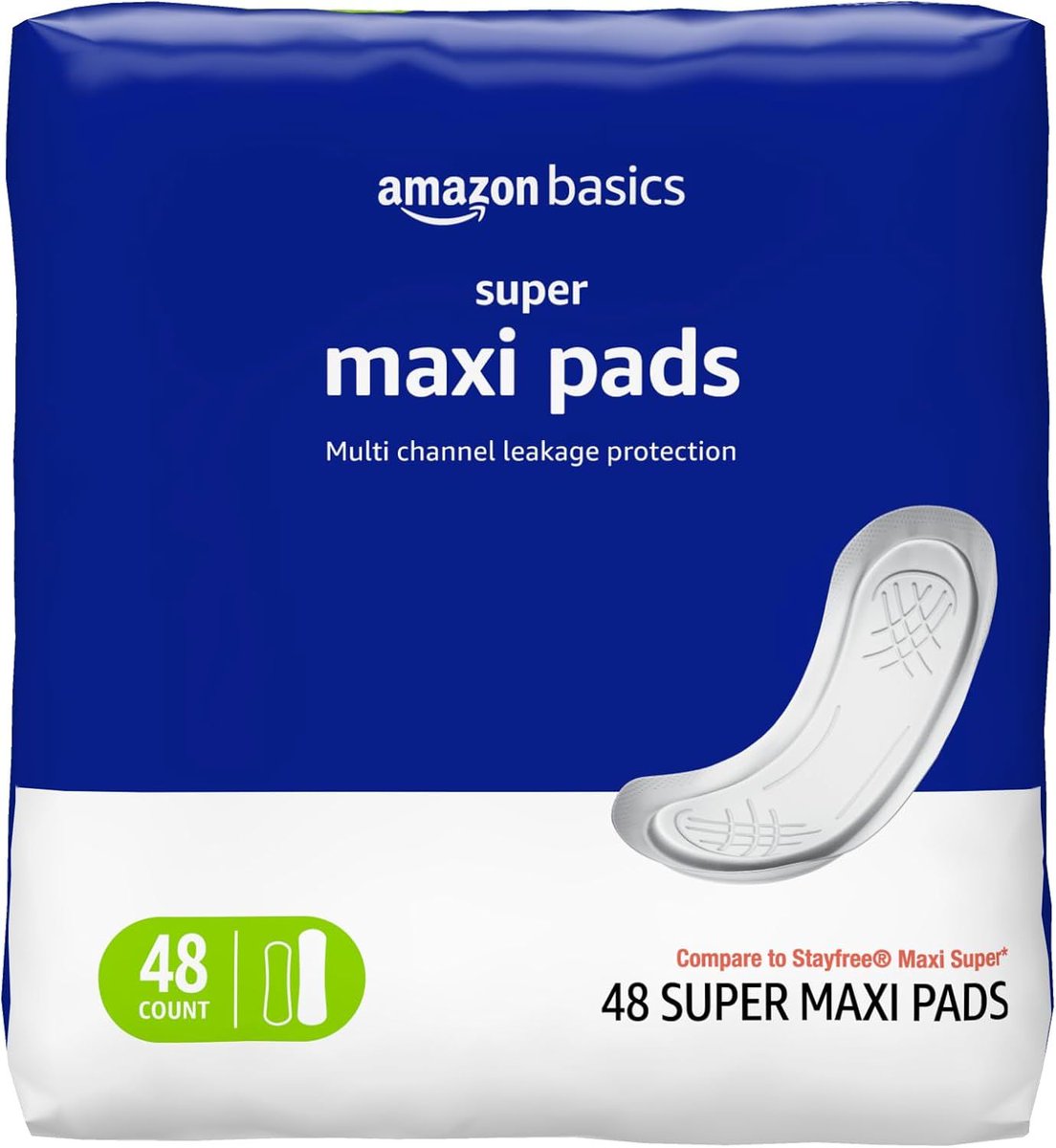 DealsDispatch's tweet image. 🚨 DEAL ALERT 🚨

Amazon Basics Maxi Pads For Periods- Thick, Super Absorbency, Unscented, 48 Count, 1 Pack

Find it here: dealsdispatch.com/deals/amazon-b…

#AmazonDeals #TechDeals #Amazon #Deals