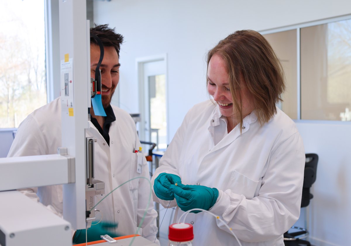 EvosepBio's tweet image. Welcome Stine Hansen, our new PTA Engineer on the Operations team! With a Master’s in Biomedicine from @SyddanskUni, she looks forward to supporting production processes and driving continuous improvement of consumables.
#LCMS #proteomics #EvosepIsGrowing #teammassspec