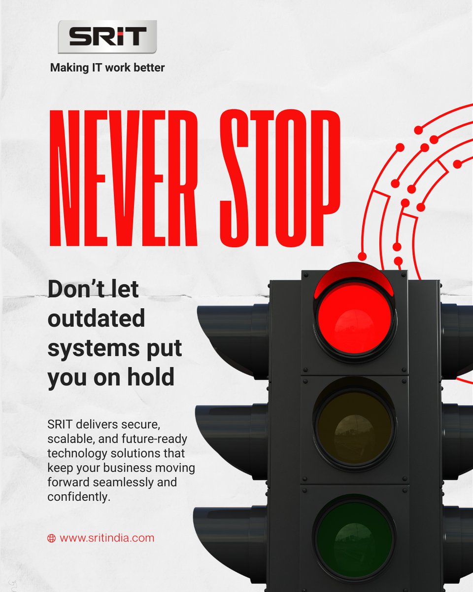 smmsrit1764's tweet image. Progress should never pause because of outdated systems.
With the right technology in place, businesses can move faster, operate smarter, and scale without disruption.
That’s where future-ready solutions make the difference.

#NeverStop #DigitalTransformation #FutureReady #SRIT