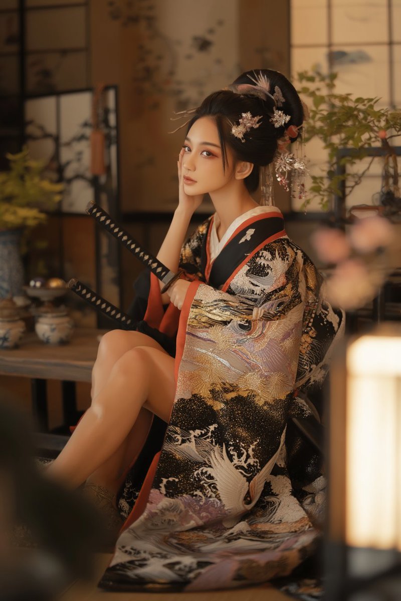 Iroha 🌸 Samurai Art tweet media