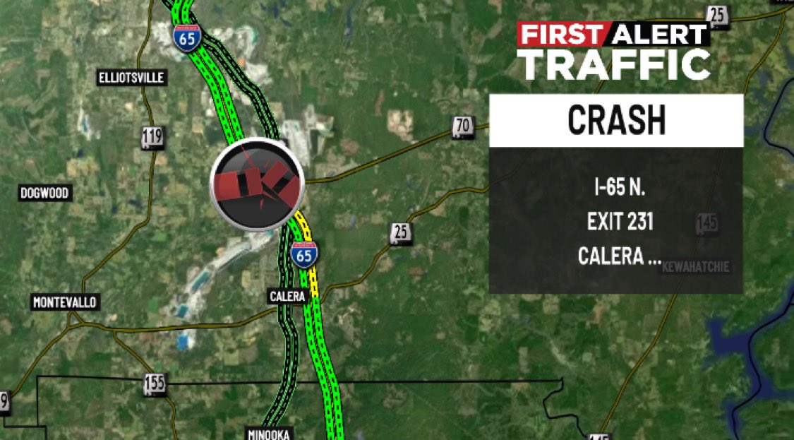 WBRC 6 Traffic tweet media