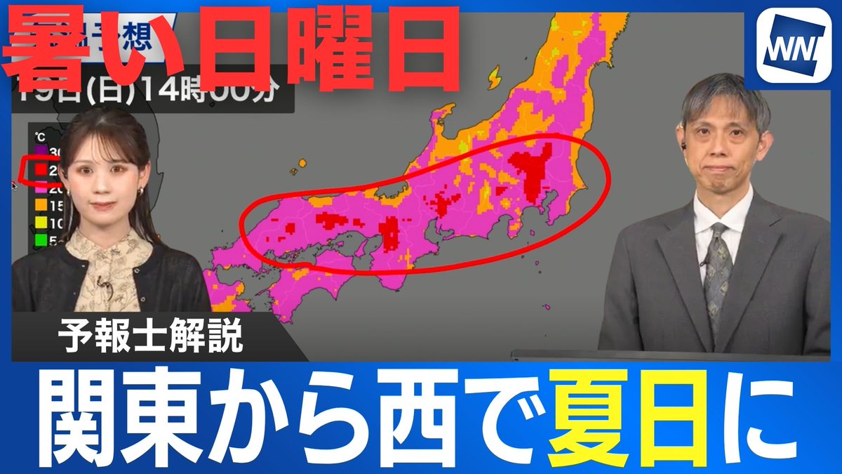 ウェザーニュースLiVE tweet media