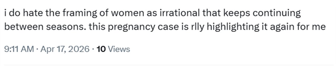 i wrote this on priv but i stand by it. why do they continue to write 'irrational' female patients and family members who get schooled by men, rather than letting female healthcare workers carry these messages ?