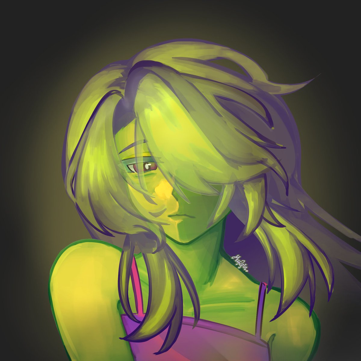 MaybeApostrophe's tweet photo. #honeydewmelenfanart https://t.co/vUd61AaWJv