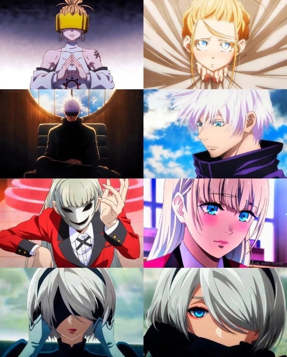 AnimeePost's tweet photo. Mask on:                                    Mask off: https://t.co/o7A6YaD5Zz
