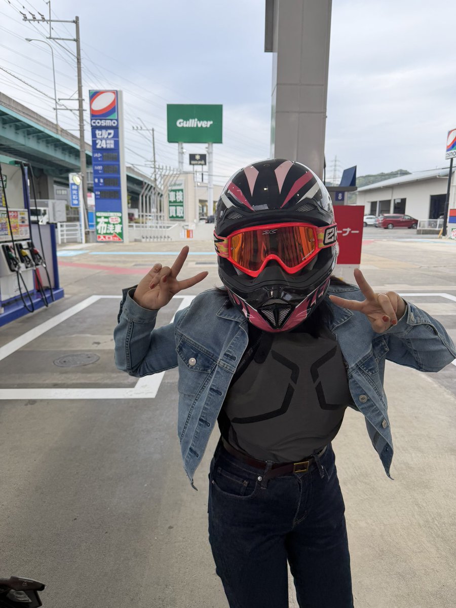 サス弄ってたから低速はタンデムしにくかった🤔

でもやっぱテルさんに弄ってもらって見違えた走り出来る💪