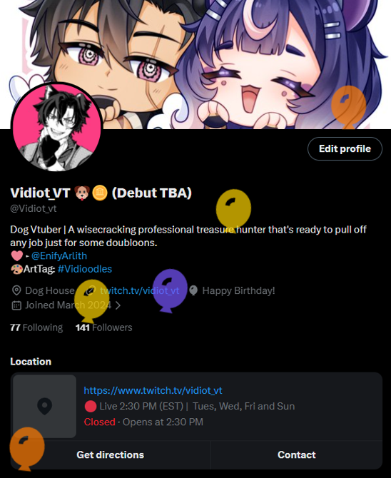 Vidiot_VT 🐶🪙 (Debut TBA) tweet media