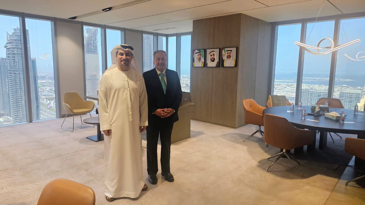 It was a great honour to meet H.E. Mr.Fahad Al Gergawi, Undersecretary of the Ministry of Foreign Trade, UAE.

Truly grateful for the warm welcome, gracious engagement, and His Excellency’s strong assurance of full support.

#UAE #Dubai