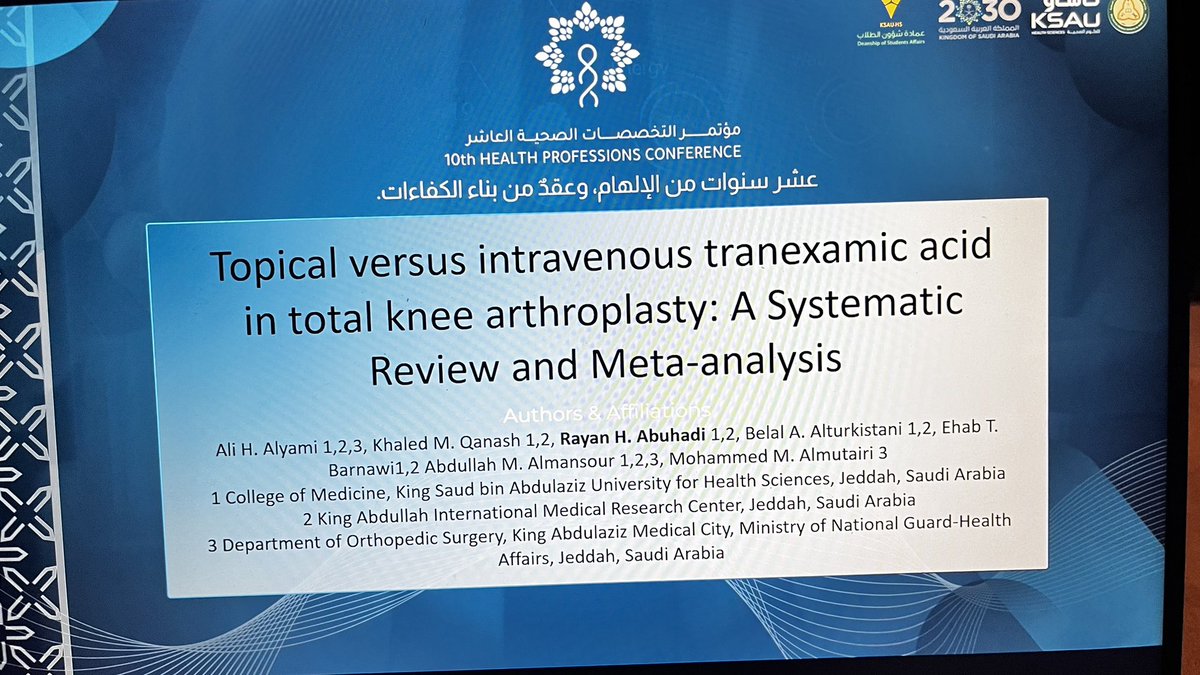 RayAbuhadi's tweet photo. الحمدلله

سعدت بتقديم بحثين في مؤتمر #HPCX ، الأول كعرض تقديمي والثاني كملصق بحثي.

شكرا لفريق العمل والقائمين على المؤتمر🤍 https://t.co/UPnYHm3sdI