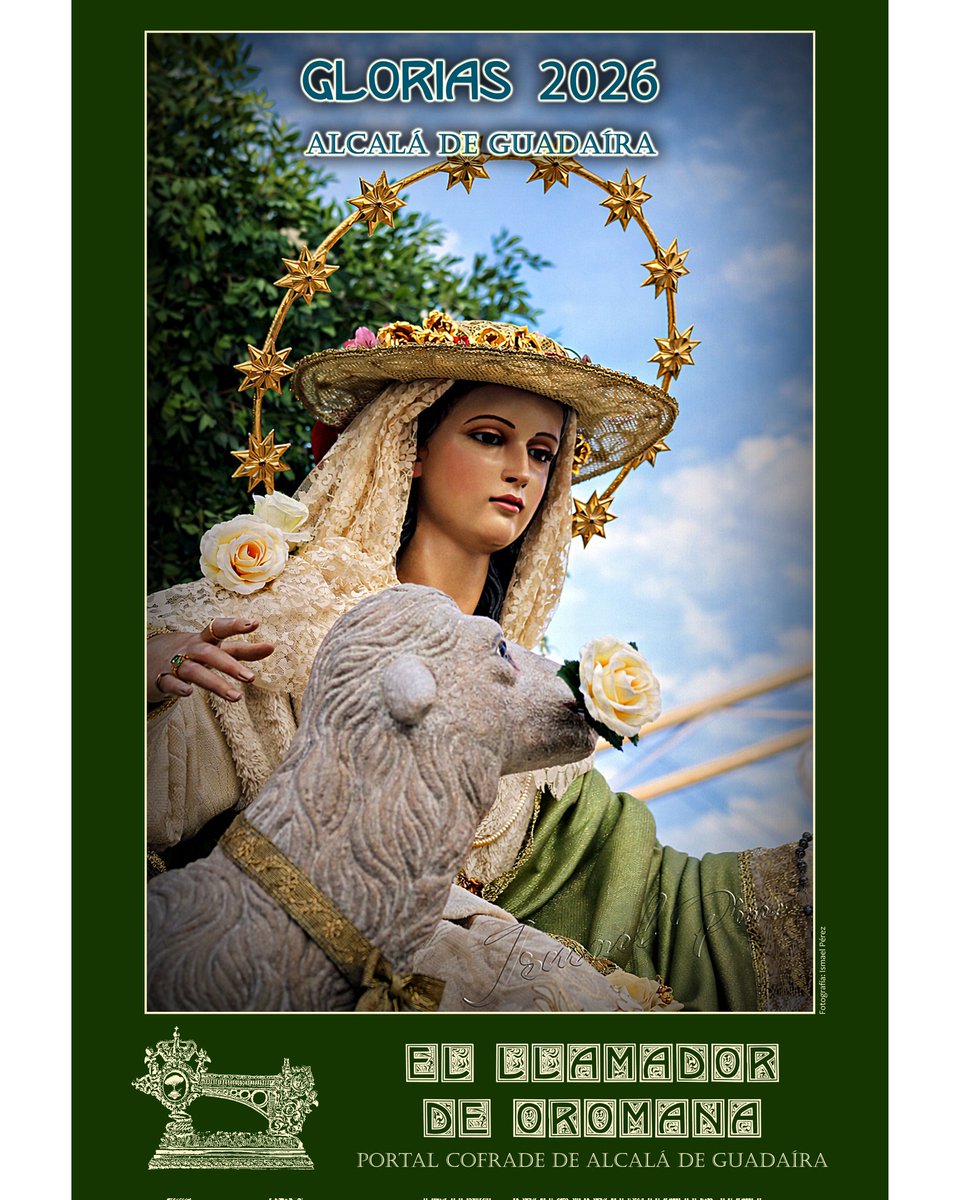 𝐂𝐀𝐑𝐓𝐄𝐋 𝐃𝐄 𝐋𝐀𝐒 𝐆𝐋𝐎𝐑𝐈𝐀𝐒 𝟐𝟎𝟐𝟔.
El Llamador de Oromana. Alcalá de Guadaíra.

instagram.com/p/DXOqKI9DRto/…