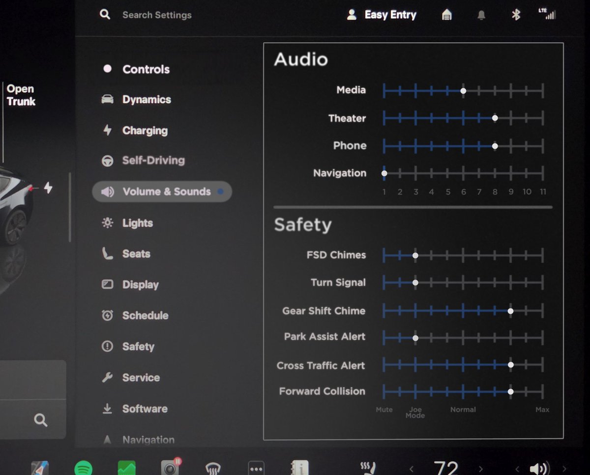JSX423's tweet photo. Since another seasonal update has come and gone...
Here is my new wishlist: 
1. Keyboard Swipe texting
2. Toggle based full rear cam FoV
3. Volume levels per sound
4.  Most efficient route choice https://t.co/AZrXsG0h0n