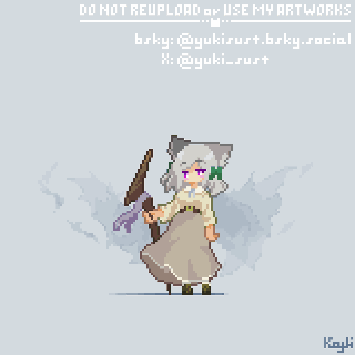 淡き憂い

#pixelart