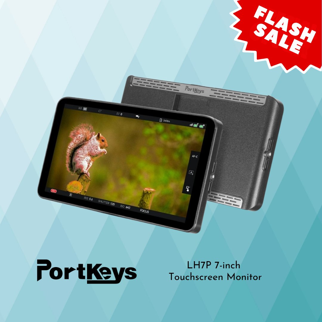 Digi_Broadcast's tweet photo. 🚨 Portkeys Monitors Now on Promo

Take control of your visuals with professional monitoring tools designed for precision and reliability on set.

Featuring:
📺 BM5IV 5.5" Wide Colour Gamut Monitor
📺 LH7P 7" Touchscreen Monitor

⚡ Stock is limited. Once they are gone, they are gone.

👉 Shop now:
https://t.co/Y2iKhZch2u

#FilmmakingTools #CameraMonitor #PortkeysMonitor #BroadcastGear #ContentCreation #DigiBroadcast