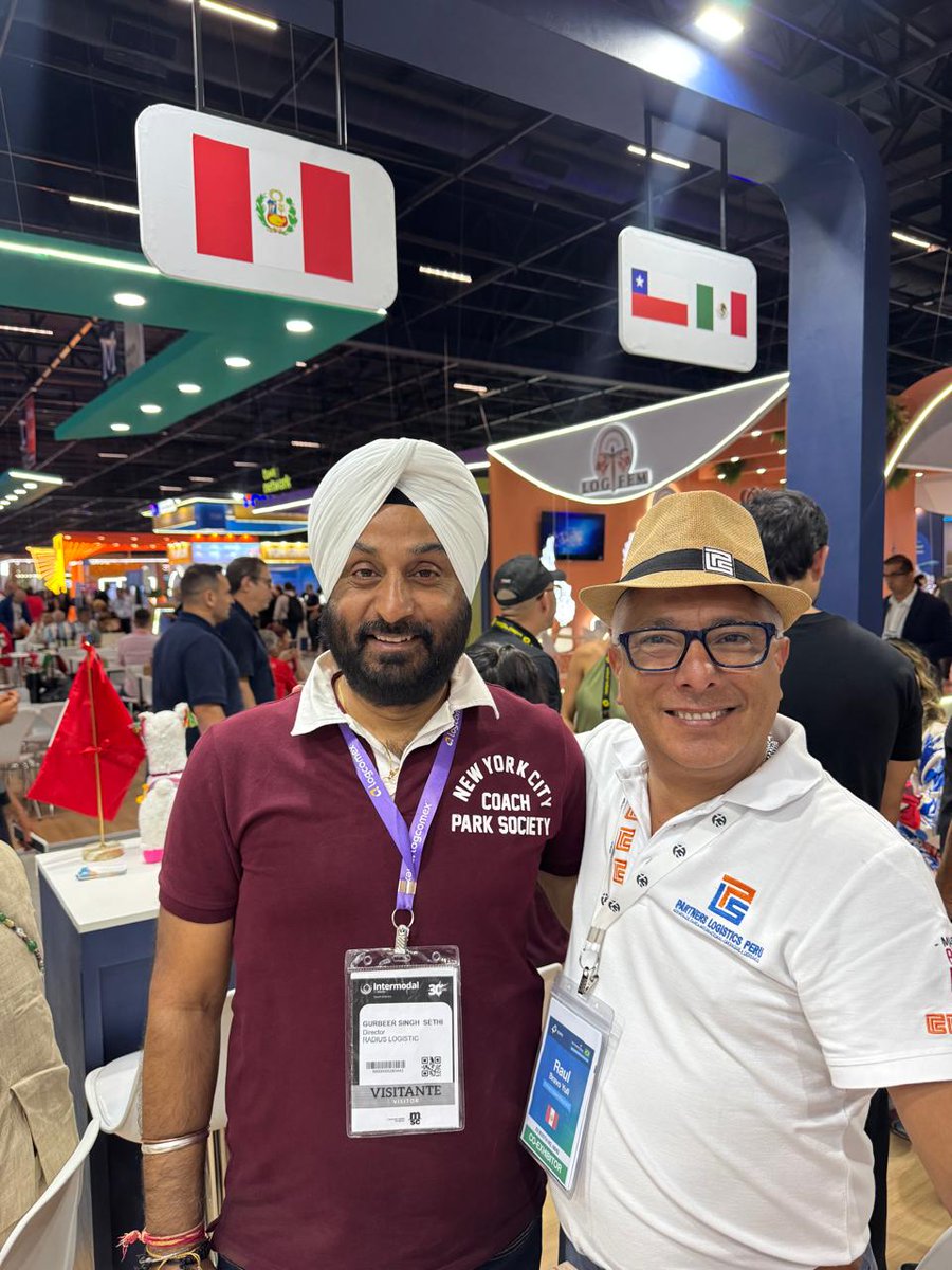 RadiusLogistics's tweet photo. A week in São Paulo 🇧🇷

Great reconnecting and continuing conversations at #Intermodal South America.

More updates coming soon! ✨

#Intermodal2026 #Logistics #Networking #GlobalTrade #Radiuslogistics https://t.co/Md884JTXRN