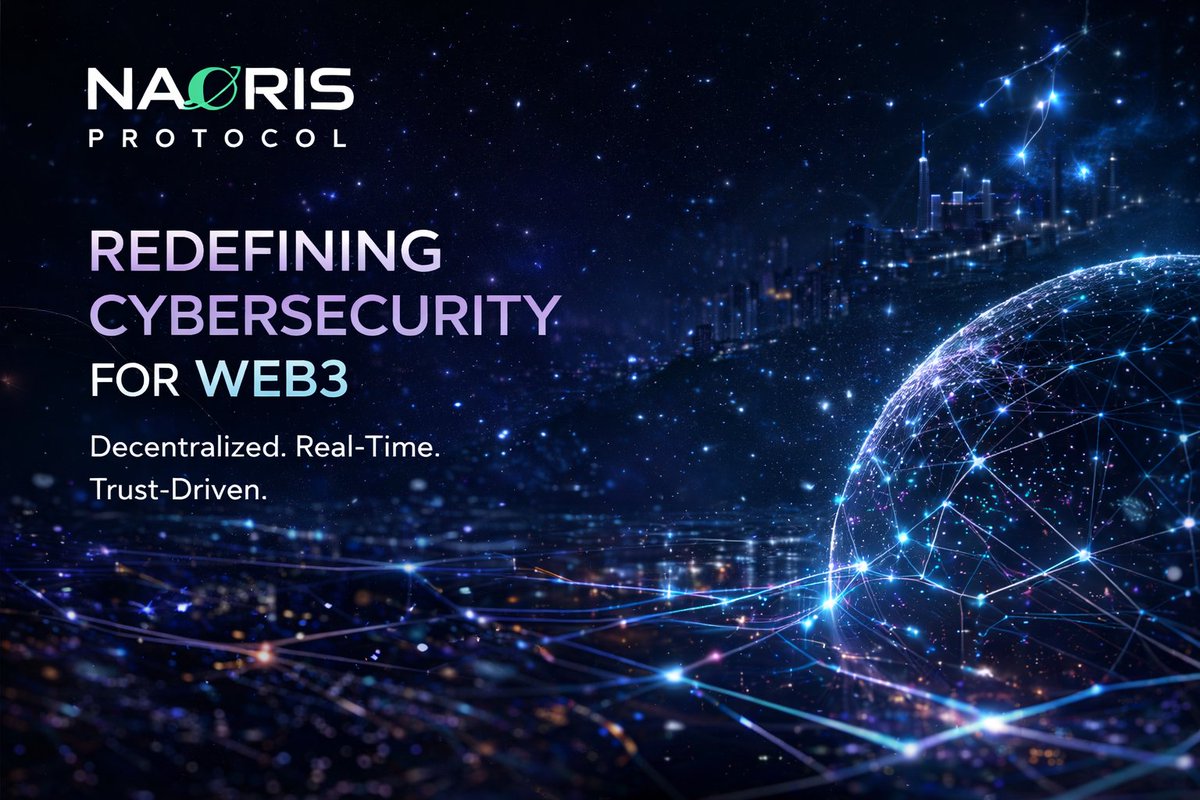 CedricRahl's tweet photo. $Naoris
Redefining cybersecurity for Web3
Decentralized. Real-time. Trust-driven.
$Naoris Protocol brings AI-powered defense and continuous validation to secure the next generation of the internet.
#NaorisProtocol #Web3 #Crypto #CyberSecurity https://t.co/iF87AvYRtG