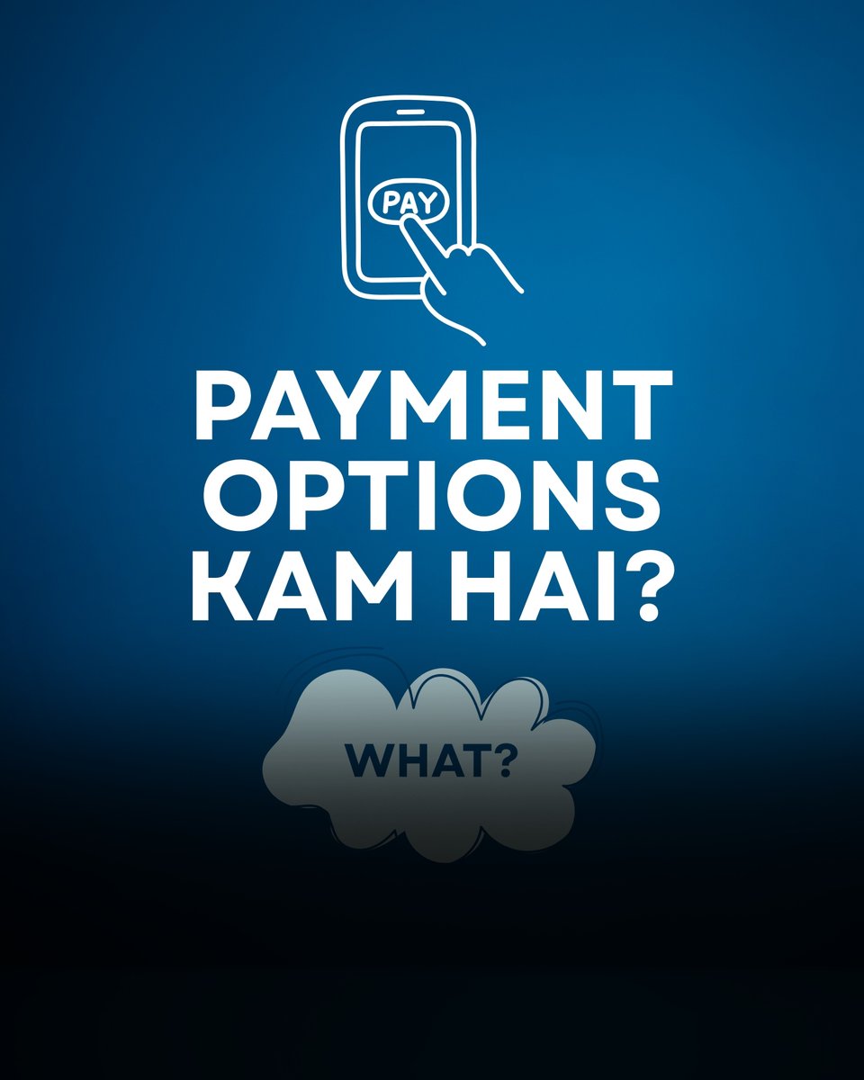 jugadwale's tweet image. Payment options kam hai,
isliye sales drop ho rahi? 🤔
UPI dominates India 💸
UPI + wallet add karo = easy buying 🔁
DM “PAYMENT” 📩
[Best brand portfolio manager, SEO, digital marketing, Sales Growth ]
#PaymentGateway #UPIIndia #DigitalPayments #EcommerceTips #SalesGrowth