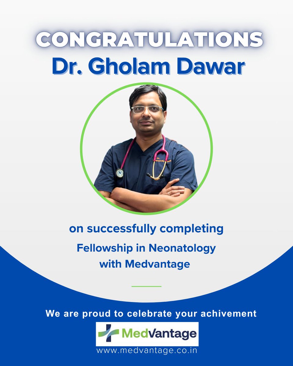 MedvantageS's tweet image. 𝐂𝐞𝐥𝐞𝐛𝐫𝐚𝐭𝐢𝐧𝐠 the 𝐬𝐮𝐜𝐜𝐞𝐬𝐬 𝐬𝐭𝐨𝐫𝐲 with 𝐌𝐞𝐝𝐯𝐚𝐧𝐭𝐚𝐠𝐞!

#Medvantage #completion #Congratulations #successstory #FellowshipCourse #neonatology #fellowshipinneonatology #neonatologycare #neonatologydoctors #medvantagesuccess #CelebratingSuccess #mbbs