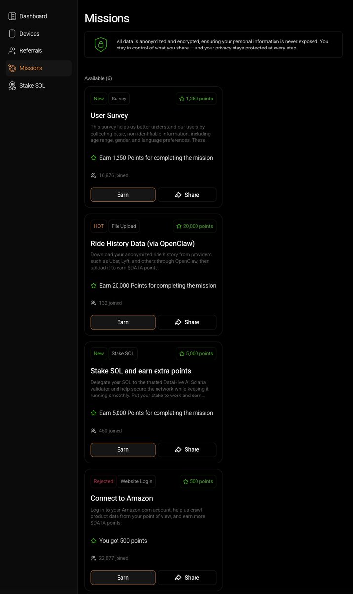 Butcherr9x's tweet photo. FREE Early Airdrop @datahiveai
Web3 data-mining on Solana like Grass
Funding: $3.5M
How to start
🔗 https://t.co/kDFIto68gU
✉️ Sign up (verify email)
📲 Install app/extension
▶️ Log in & start mining
Don’t skip this 👇
Turn on background mode 🔄 = 24/7 mining ⛏️
#datahiveai https://t.co/xmot6b0ryL