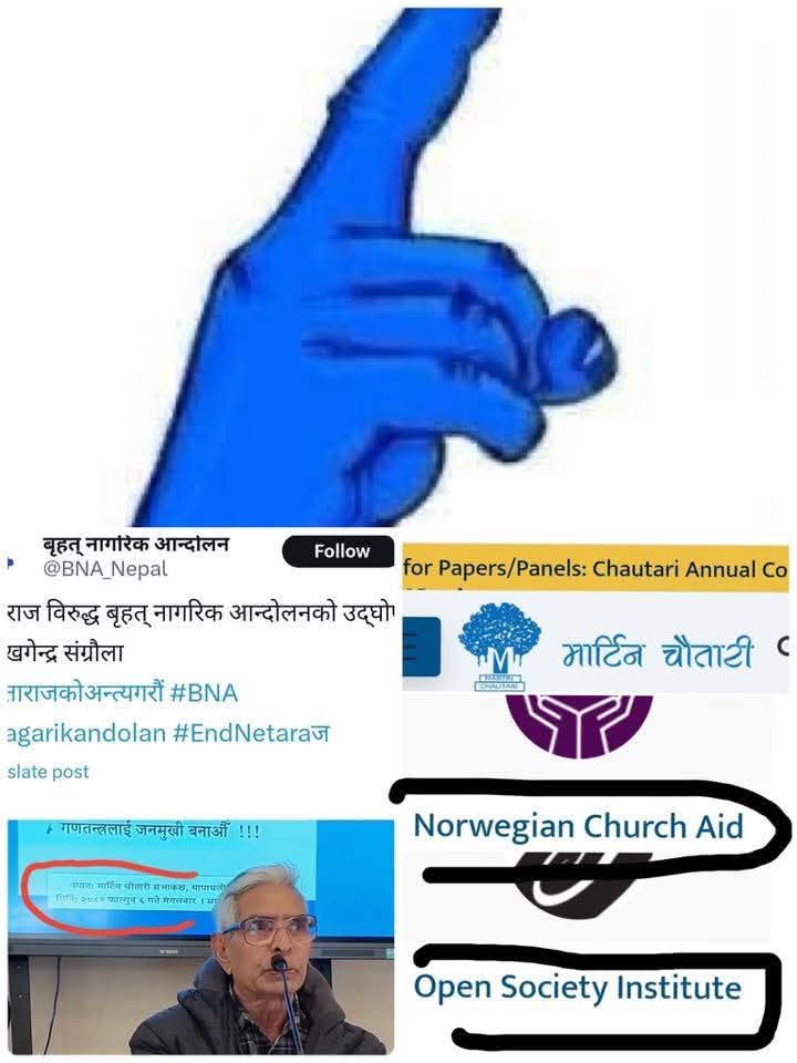 arjungyawali999's tweet photo. नेपाल एकीकरण र नेपाली सस्कृती विरुद्ध घृणा फैलाउने र जनजातिहरु मा बीष घोल्नेहरु कम्युनिस्ट प्रगतिवादको आवरणमा सिआइएको काम गर्ने खगेन्द्र  सङ्ग्रौला जस्ता कथित फण्डिङ बुद्धिजीवीहरु हुन। ऊनी प्रतिबिम्बित उदाहरण मात्रै हुन । समग्र नेपालको कथित प्रगतिवाद र बिपिवाद भन्नेहरू यस्तैहुन। https://t.co/BIE1voMBvJ