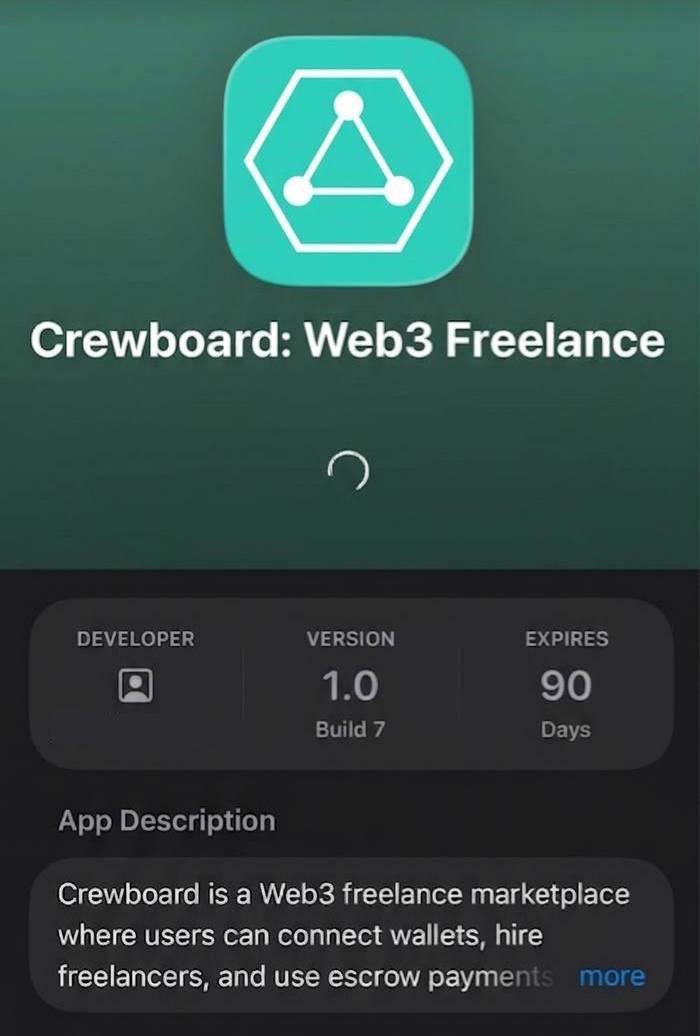 Crewboard tweet media