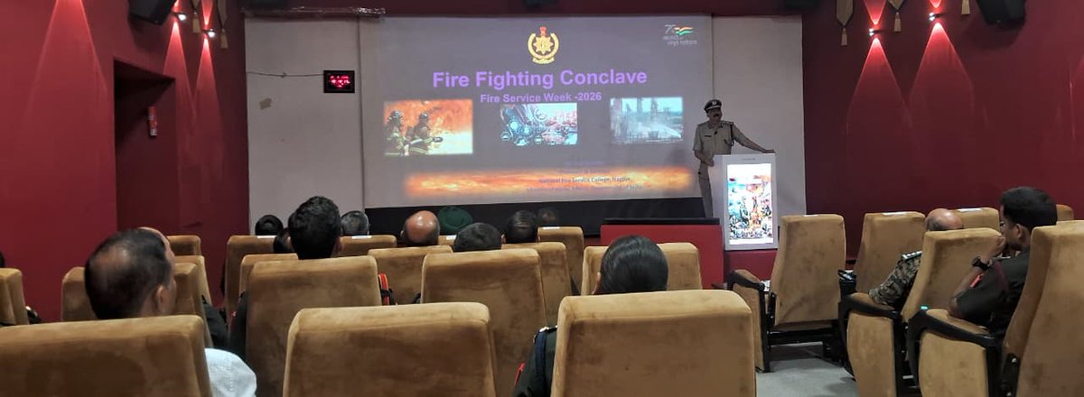 05NDRF's tweet image. Prepared Today, Safe Tomorrow

📍 Nagpur
Team 05 NDRF participated   MCF Fire Fighting Conclave (NAOMI).

🔥 Building stronger coordination for effective emergency response.

🇮🇳 #Preparedness #NDRF
@NDRFHQ @ndmaindia @ANI