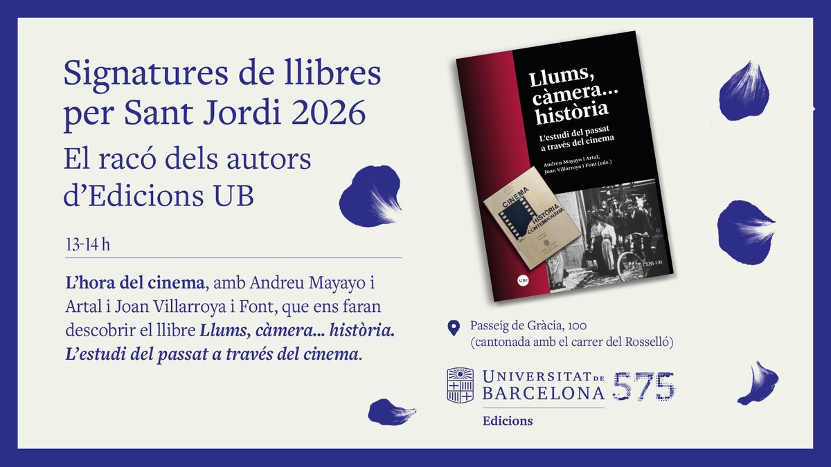 Secció d'Història Contemporània i Món Actual (UB) tweet media
