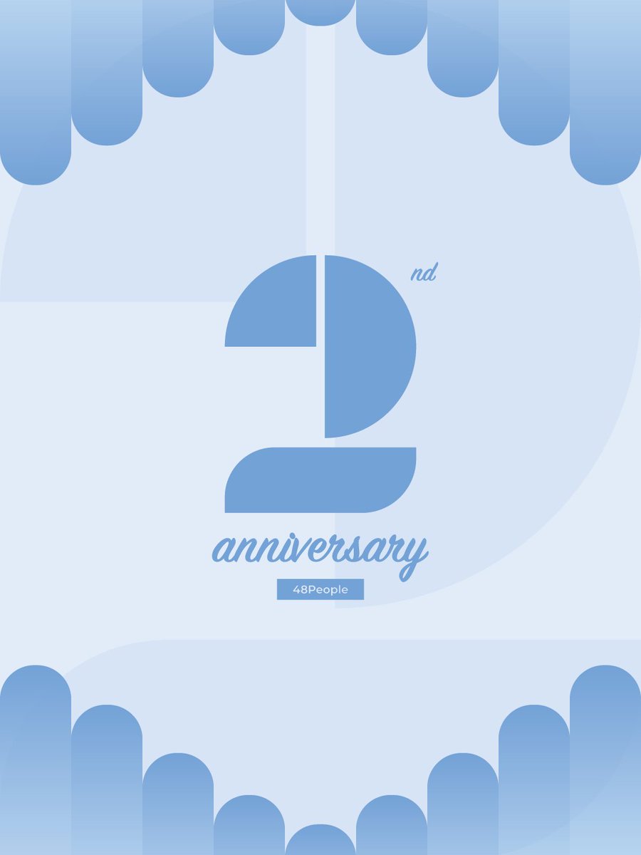 48people_'s tweet photo. HAPPY 2ND ANNIVERSARY 48PEOPLE 🎊
Dua tahun bukanlah waktu yang sebentar, banyak sekali hal hal yang telah kita lalui bersama, entah itu berbagi kebahagiaan, canda tawa, maupun kesedihan. 

#Time2Shine
#48People2ndAnniversary https://t.co/BcWXwFZYQP