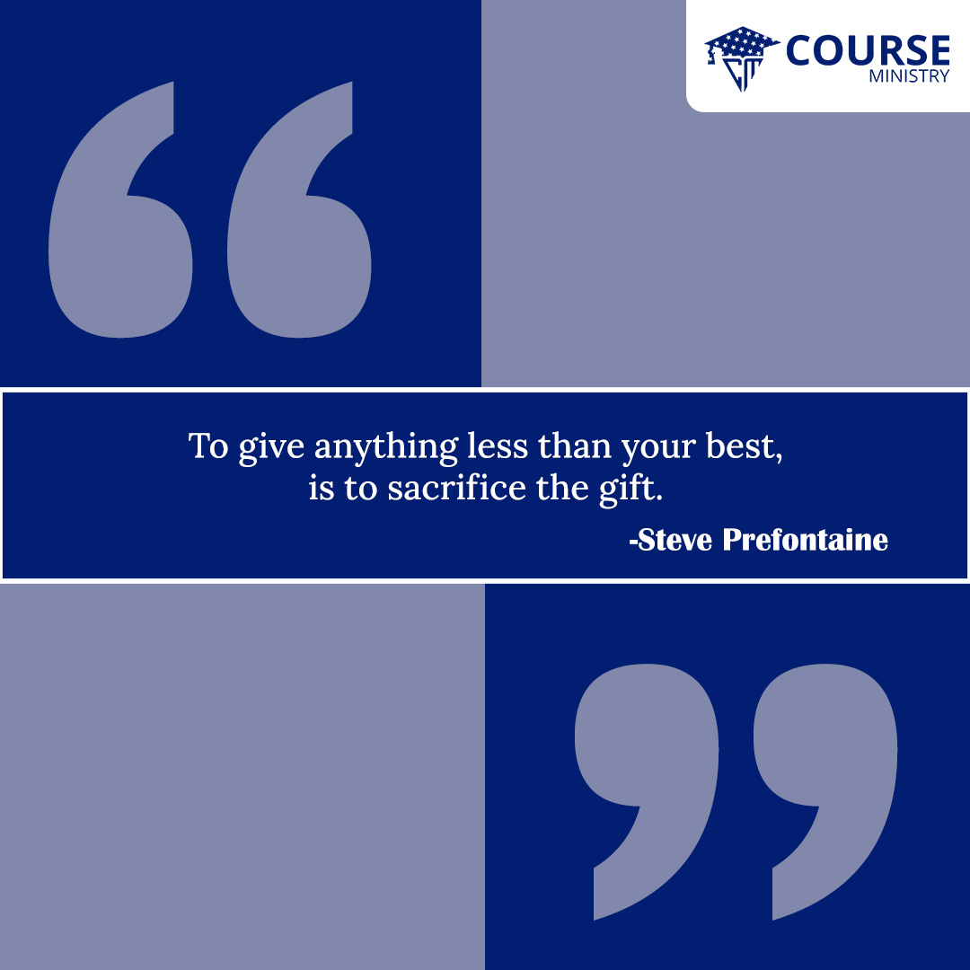 CourseMinistry's tweet image. Greetings from @CourseMinistry  
Hope you all are cherishing your #Fridaymorning 
 
Here is a small reminder that "Excellence isn’t optional, it’s a choice you make every single day. 
 
Inspired by Steve Prefontaine
 
#Excellence #GiveYourBest #StayCommitted  #PeakPerformance