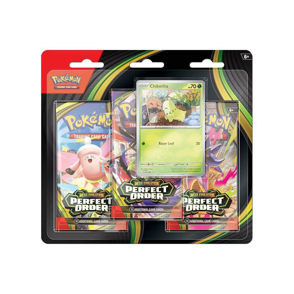 PokeTCGAlerts's tweet photo. Perfect Order 3-Pack Blisters are still checking out on Target 🎯 price is $14.99
https://t.co/K9gu328t8f

#ad https://t.co/ME6FAASGg0