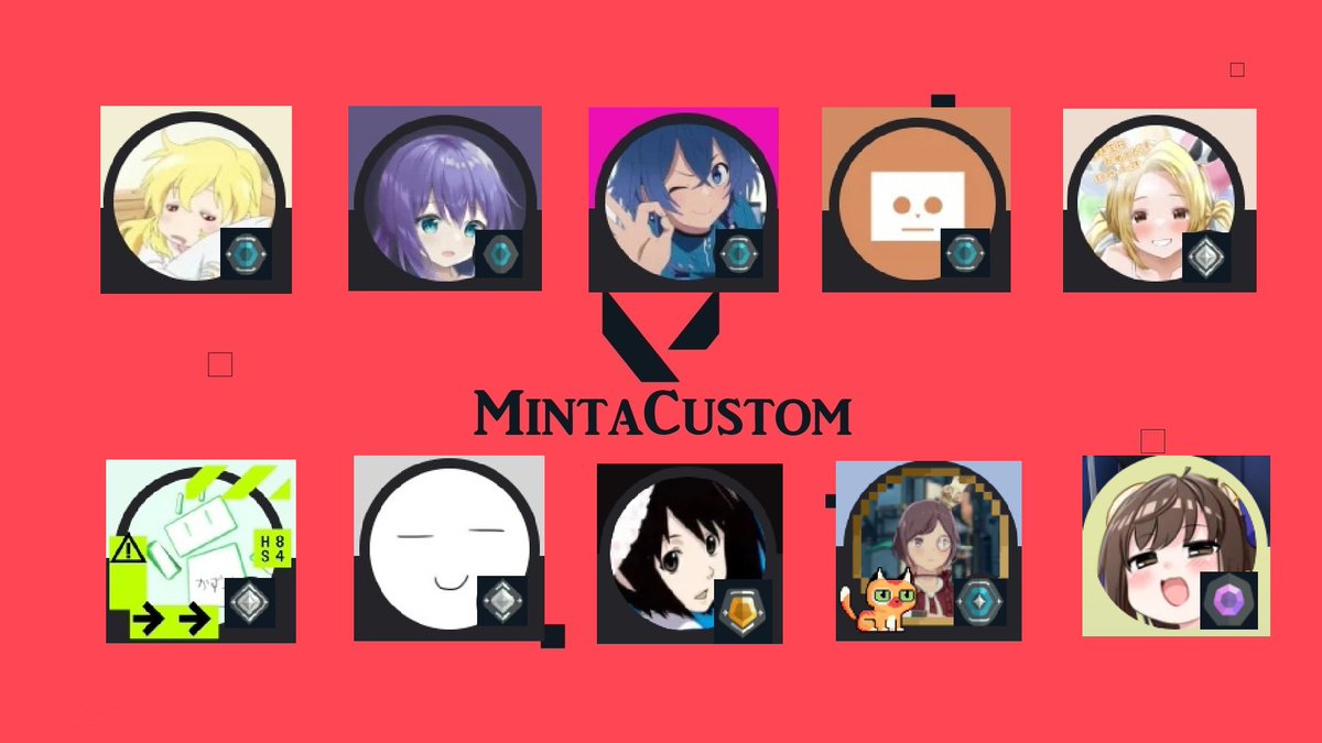 4月19日（日）22時

ミンタカスタムValorant#2

チーム決めのドラフト配信を行います！

参加者

たみ 
Elva
AN YUJIN
ハコ
四季日緋色
かずっく
かむら
ありす
かふぃー
AutonaChick