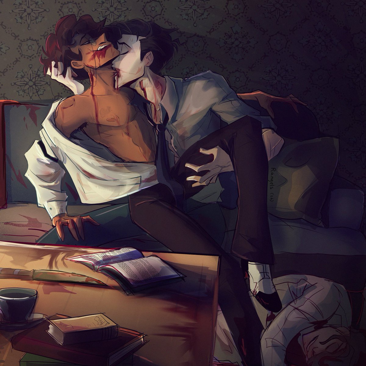 hi, happy Friday, have some #murdermedia art :)