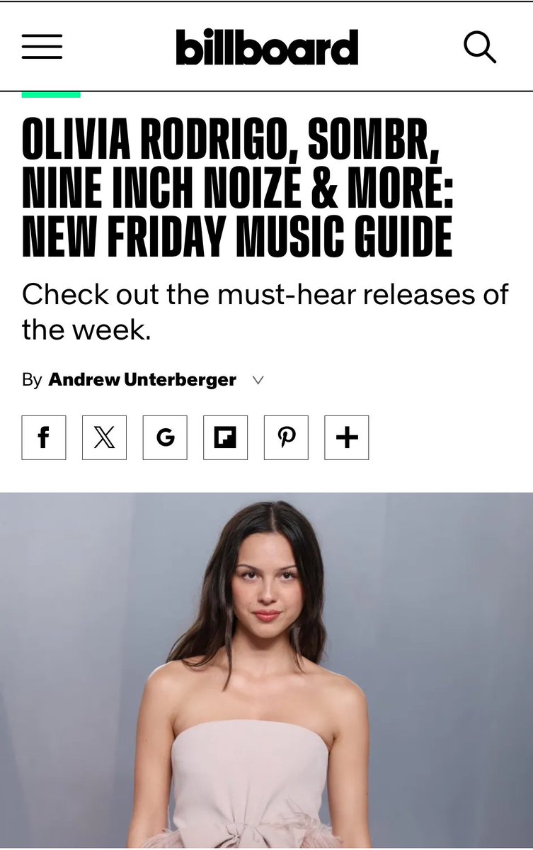 Olivia Rodrigo Brasil | Fã-site tweet media