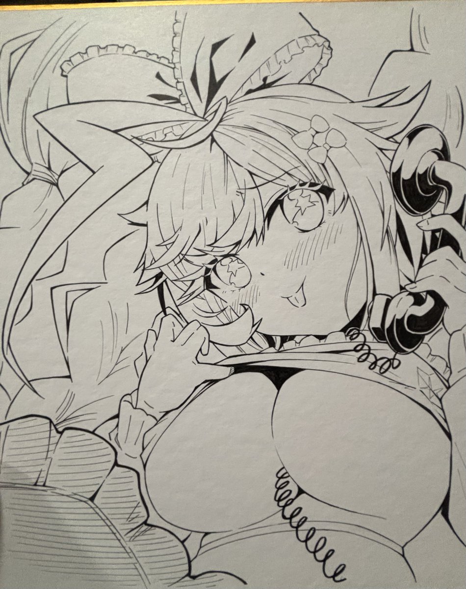 1月のやり残しを回収。色つけようとしたらポーターちゃんの色持ってないやん…明日調達してくるか…完成間近でもどかし'д` ; 