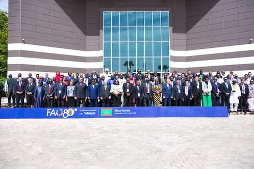 maamcor's tweet photo. 34ème Conférence regionale africaine de la FAO à Nouakchott di 13 au 17 avril 2026 sur le thème: Maintenir la transformation des systèmes agroalimentaires en Afrique: Innover, Partenariats, Investir. Le Sénégal bien représenté par les Ministres de l’Agriculture et de la Pêche. https://t.co/2rGIFCcLbb
