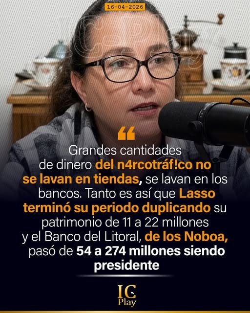Grave! La <a href="/UAFE_EC/">Unidad de Análisis Financiero y Económico</a> debe responder al país, lavado de dinero señores <a href="/superbancosEC/">SuperDeBancosEc</a> Ec cc. <a href="/DanielNoboaOk/">Daniel Noboa Azin</a> <a href="/FiscaliaEcuador/">Fiscalía Ecuador</a> <a href="/OEA_oficial/">OEA</a> <a href="/ONU_es/">Naciones Unidas</a>