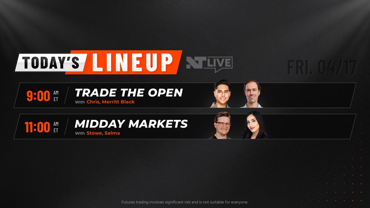 NinjaTrader Live tweet media