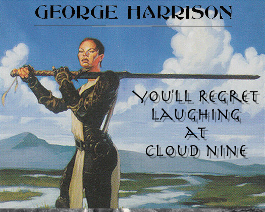revenantkioku's tweet photo. Turning Reserved List card art into album covers until Wizards abolishes the Reserved List. #MTGReservedList
Day 25: Sworn Defender by D. Alexander Gregory
Album: George Harrison - You'll Regret Laughing at Cloud Nine https://t.co/M5mO5nmKXg