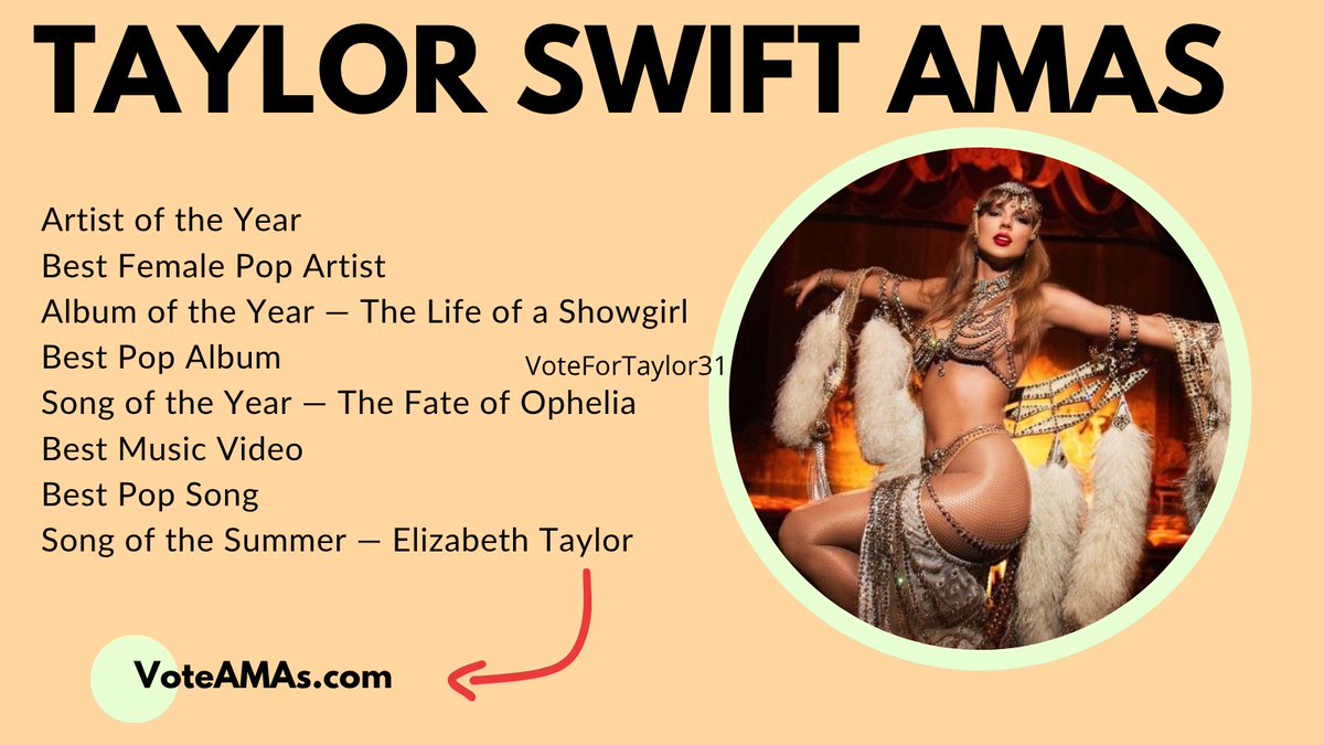 Vote For Taylor ❤️‍🔥 tweet media