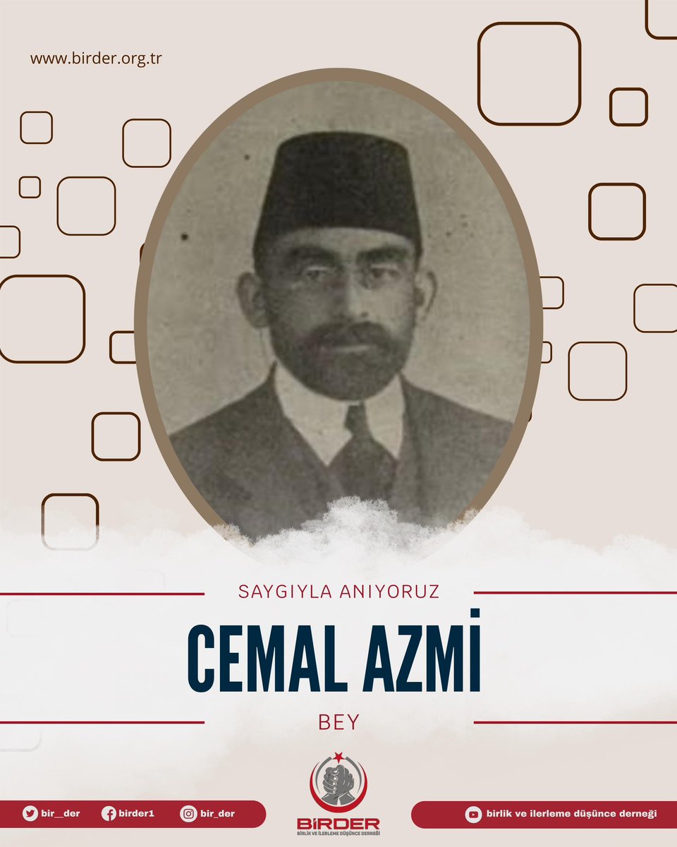 bir__der's tweet photo. İttihat ve Terakki Cemiyeti'nin gelişiminde en önemli pay sahiplerinden olan Doktor Bahaeddin Şakir ile  Trabzon Valisi Cemal Azmi Bey’i, Berlin’de Ermeni teröristler tarafından şehit edilmelerinin yıl dönümünde saygıyla anıyoruz.
#Bahaettinşakir #CemalAzmi https://t.co/FmLfa2y1kh