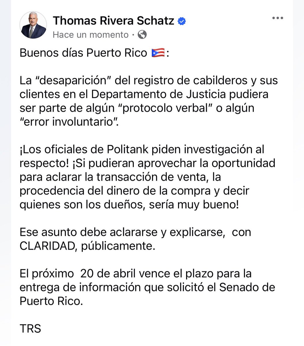 Thomas Rivera Schatz (@trschatz51) on Twitter photo 