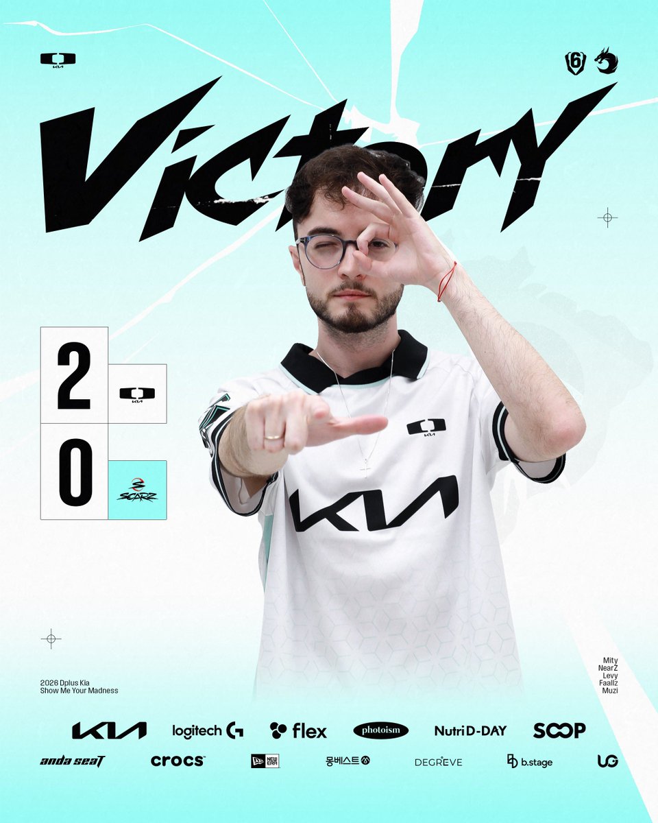 R6_DplusKia's tweet photo. 𝙆𝙞𝙘𝙠𝙤𝙛𝙛 𝟮𝟬𝟮𝟲: 𝘼𝙋𝙇 𝙉𝙤𝙧𝙩𝙝
 
VICTORY😎
 
🎮 SCORE: 2-0
🆚 SCARZ
⚒️ LOSER BRACKET
 
#DplusKia #DKWIN #DK_R6 https://t.co/qJ9RFQtz53