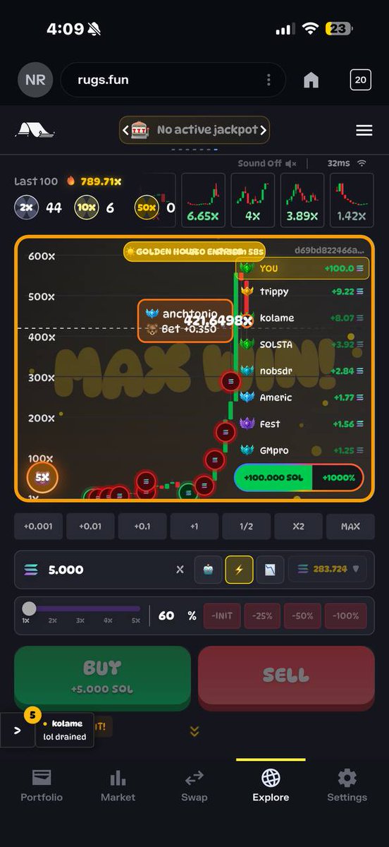 HoldyourX's tweet photo. @Danny_Crypton Try playing here, you will complete your challenge quickly https://t.co/NVc6FxWAvL