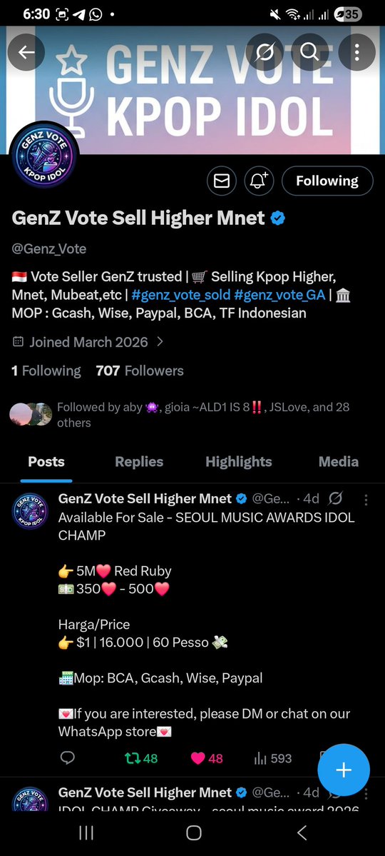 miu RT DEALS SCROL AKUN AJA tweet media