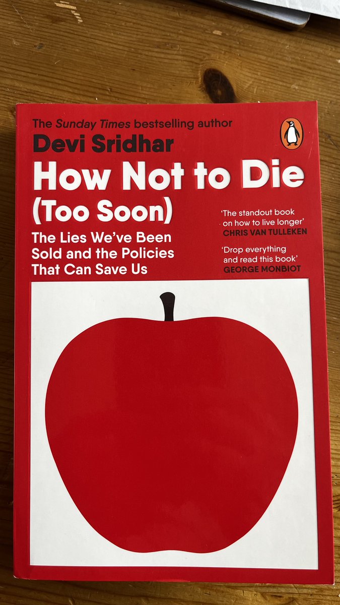 fowell103's tweet photo. Arrived yesterday ⁦@devisridhar⁩ , looking forward to a good read. Let’s see where this information takes me. 😉 https://t.co/sLw12cPKjm