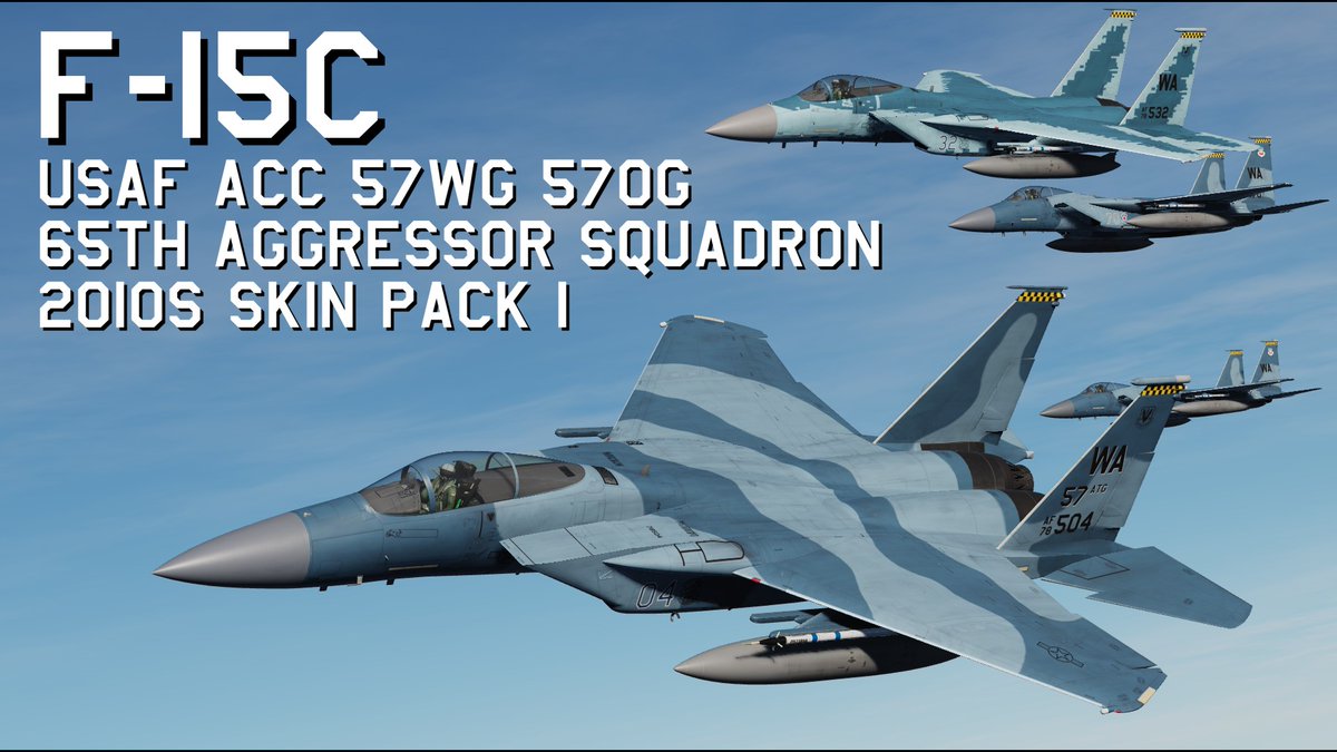 Touma_nomad's tweet image. 65AGRSのスキンもアップデート完了です。ご使用の際は概要欄をよく読んでご使用ください。
Skin pack 1
digitalcombatsimulator.com/en/files/33490…
Skin pack 2
digitalcombatsimulator.com/en/files/33490…
#DCS #DCS_World #DCSWorld