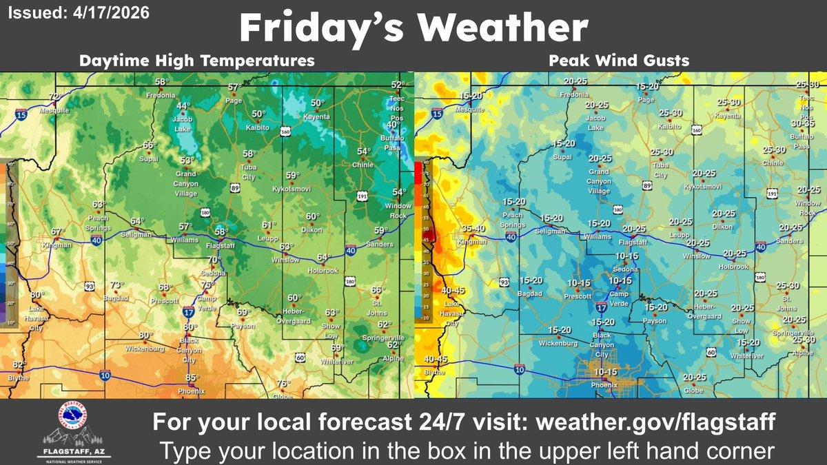 NWS Flagstaff tweet media
